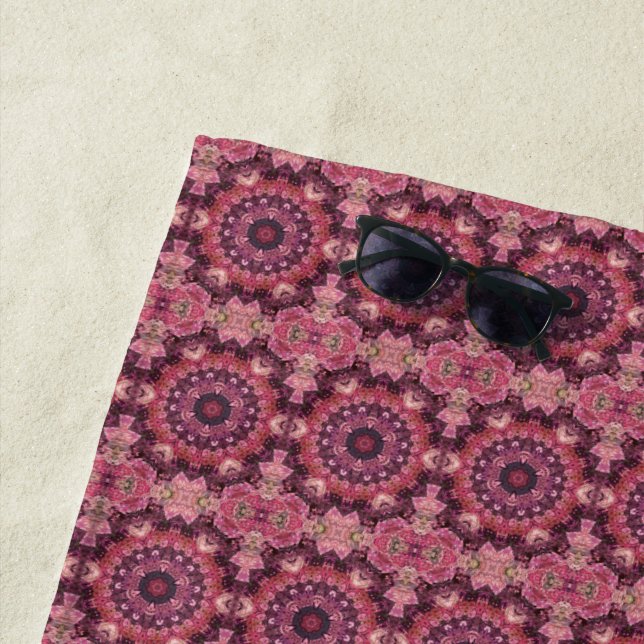 Toalla De Playa Pink Quilt (In situ)