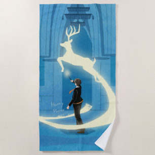 Toalla De Playa Pintura del Patronus de HARRY POTTER™