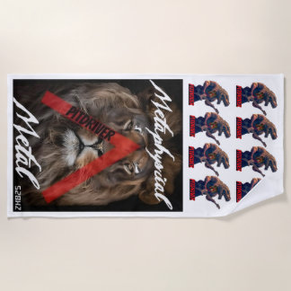 Toalla de playa PitDriver