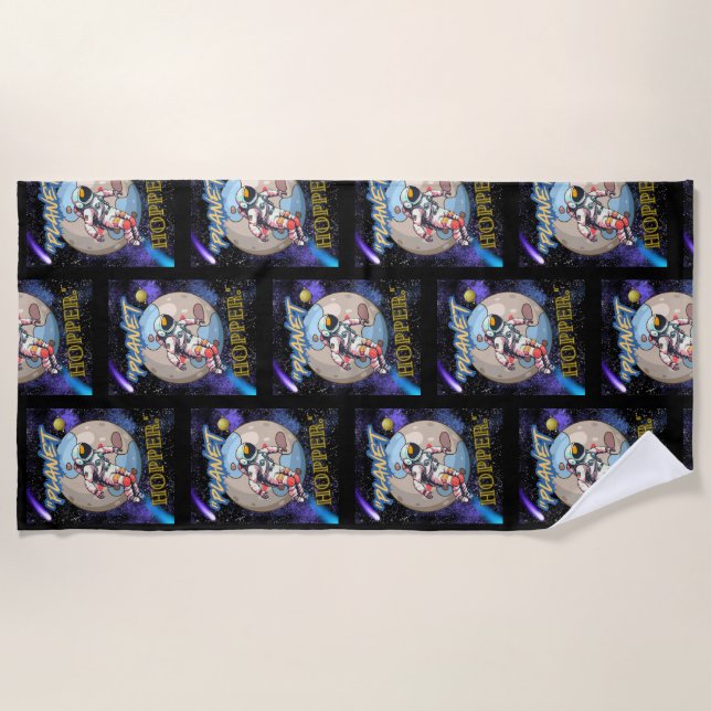 Toalla De Playa Planet hooper (Anverso)