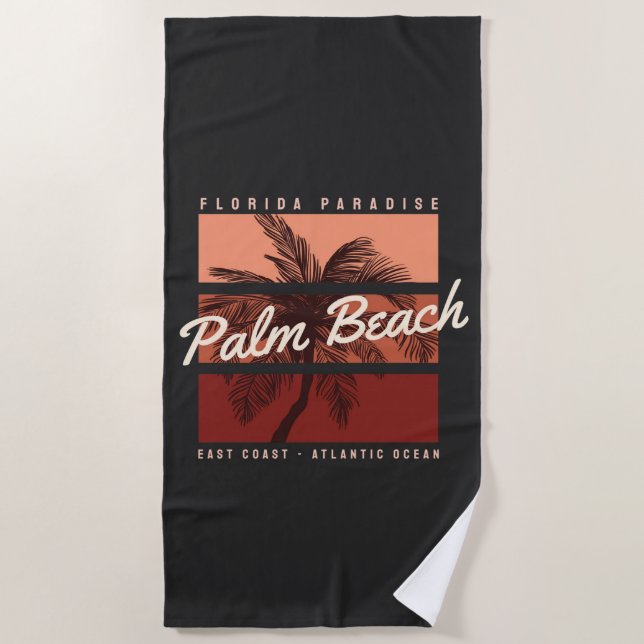 Toalla De Playa Playa de Palm Beach (Anverso)