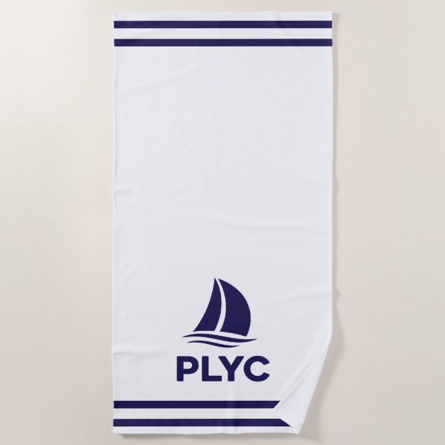 Toalla de playa PLYC (Anverso)