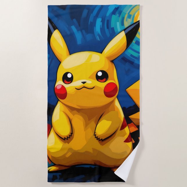 Toalla De Playa Pokémon und seine Treue Freunde (Anverso)