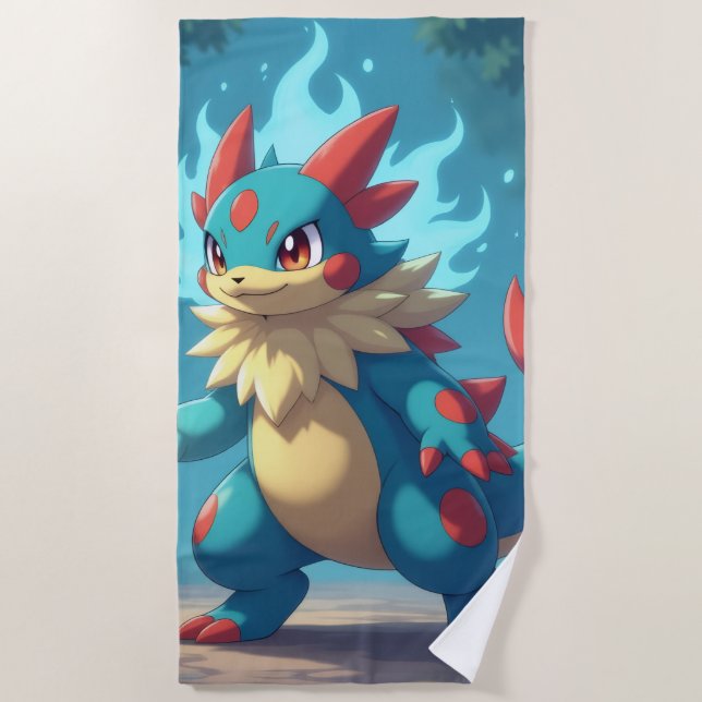 Toalla De Playa Pokémon und seine Treue Freunde (Anverso)