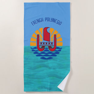 Toalla De Playa Polinesia Francesa