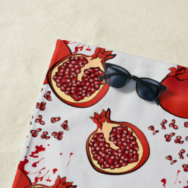 Toalla De Playa Pomegranete