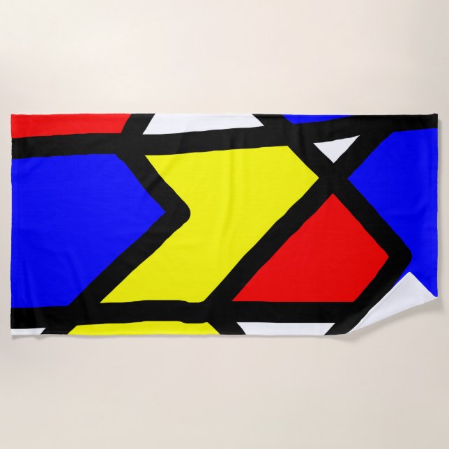Toalla De Playa Pop-art96 (Anverso)