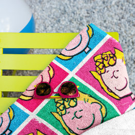 Toalla De Playa Pop Art Sally | Modelo Mod for You