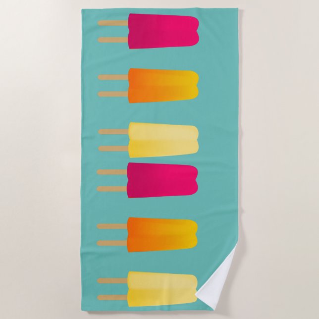Toalla De Playa Popsicles (Anverso)
