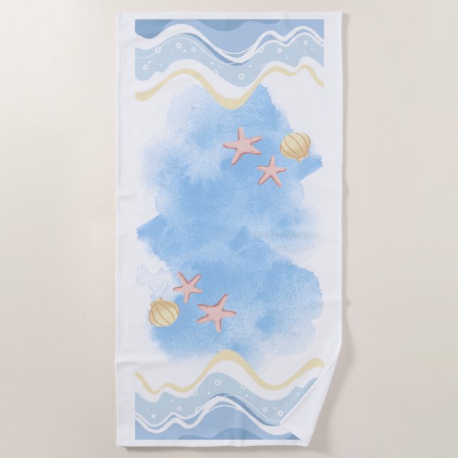 TOALLA DE PLAYA POR LA TORRE DE LA COSTA (Anverso)