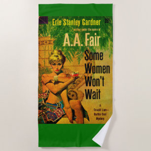 Toalla De Playa Portada de novela de pasta de 1953 Algunas mujeres