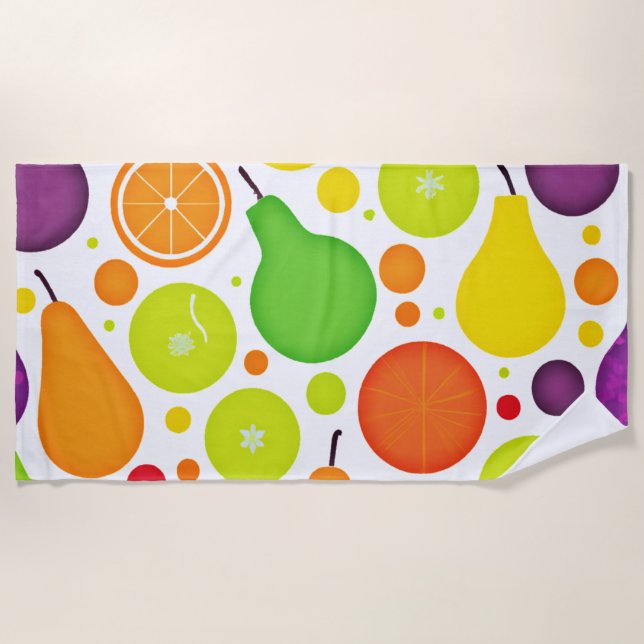 Toalla De Playa Poster (Anverso)