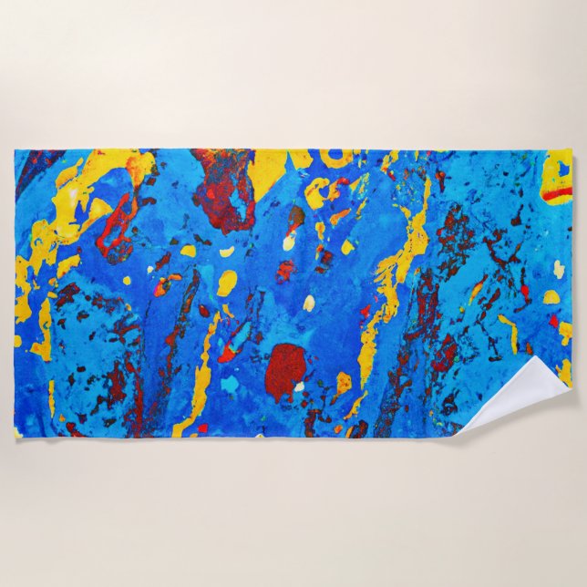 Toalla De Playa Poster (Anverso)