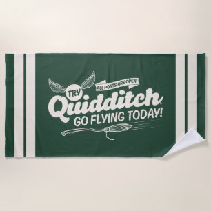 Toalla De Playa Póster de reclutamiento de QUIDDITCH™