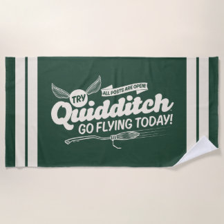 Toalla De Playa Póster de reclutamiento de QUIDDITCH™