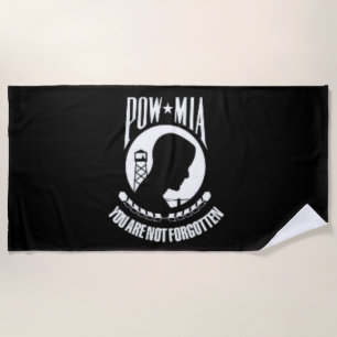 TOALLA DE PLAYA POW/MIA