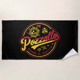 Toalla De Playa Pozzallo Cuore di Sicilia