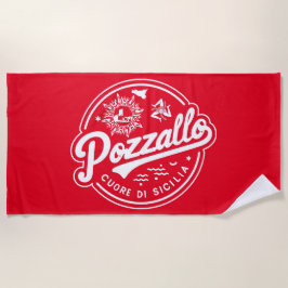 Toalla De Playa Pozzallo Cuore di Sicilia