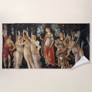 Toalla De Playa Primavera Sandro Botticelli