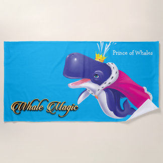Toalla de playa Príncipe de Ballenas