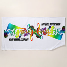 Toalla De Playa Profesor de música de Guay