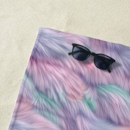 Toalla De Playa Puro arcoiris pastel