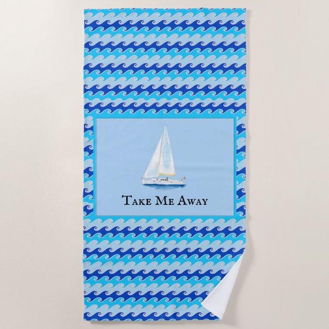Toalla De Playa Quitarme el Personalizable (Anverso)