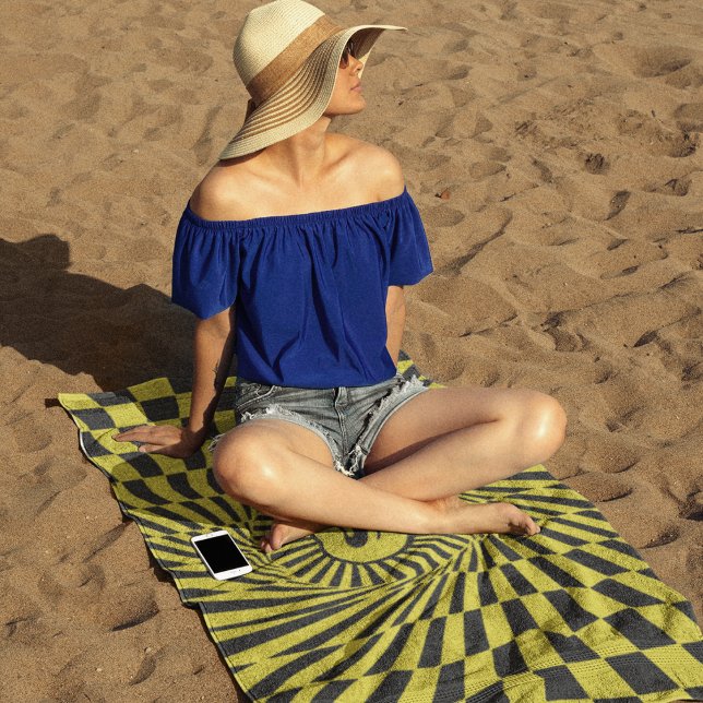 Toalla De Playa Radiant Rays Personalizado Sun Graphic Beach Toall (Subido por el creador)