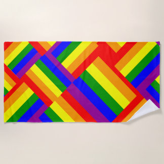 Toalla de playa Rainbow Fun