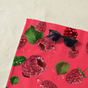 Toalla De Playa Raspberry