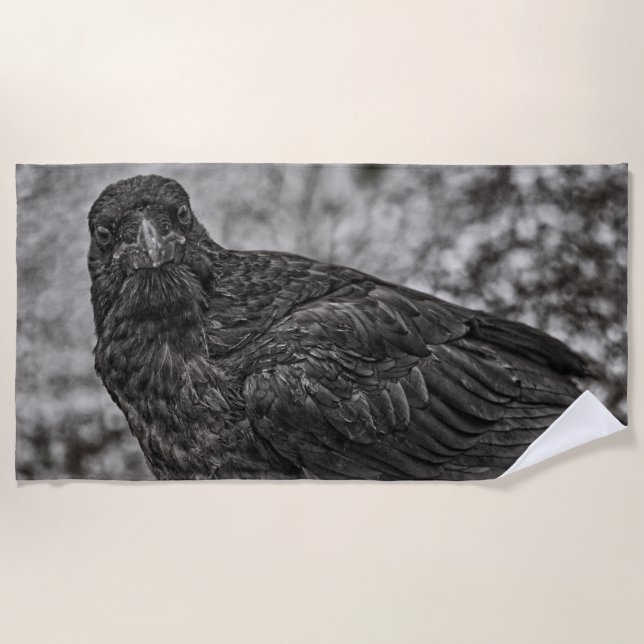 Toalla De Playa Raven P9239 (Anverso)