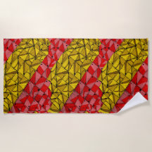 Rayas geométricas doradas - Resumen de lujo