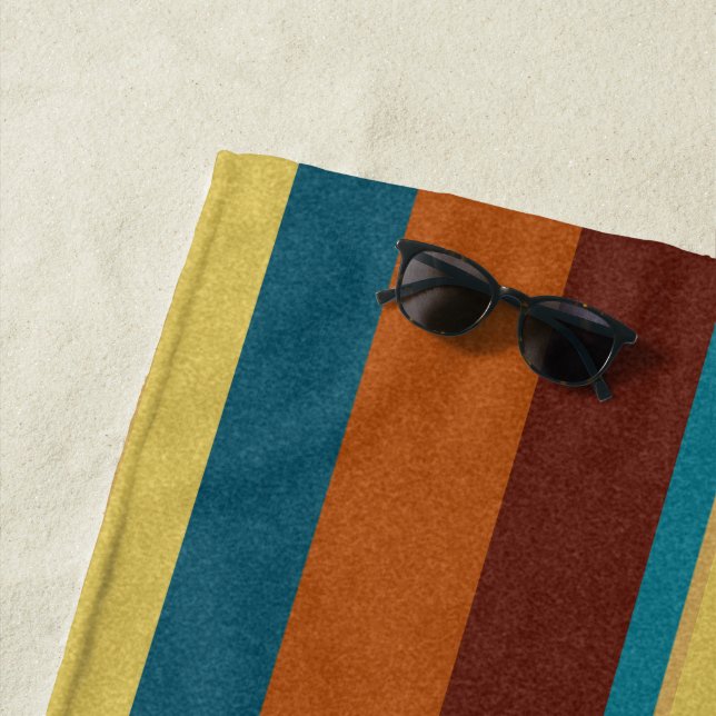 Toalla De Playa Rayas suroeste 13 (In situ)