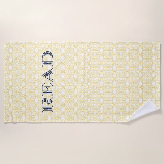 TOALLA DE PLAYA READ  (Anverso)