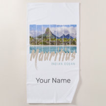 Recuento de montaña Mauricio Le Morne Brabant