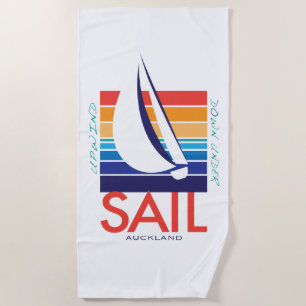Toalla De Playa Recuerdos Square_Sailing Auckland