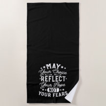 Refleja Esperanza No Miedo – Frase Motivacional de