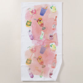 TOALLA DE PLAYA REFRESCA DE VERANO