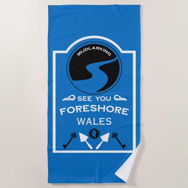 Toalla De Playa Regalo de hobby para sonar (Anverso)