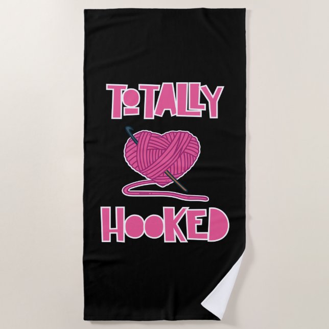 Toalla De Playa Regalos de punto de crocheting (Anverso)