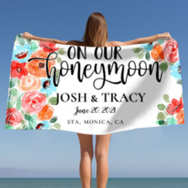 Toalla De Playa Regalos para recién casados para él y para ella | 