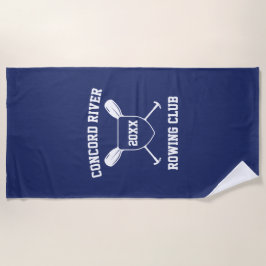 Toalla De Playa Regalos para remeros de tripulación Embarcación de