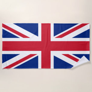 Toalla De Playa Reino Unido (Bandera Británica) (Union Jack) (Rein