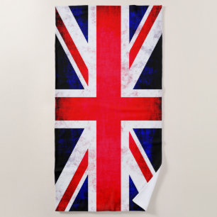 Toalla De Playa Reino Unido, British England Flag Beach Towel Rein