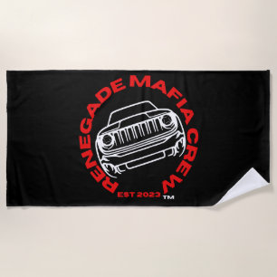 Toalla de playa Renegade Mafia Crew