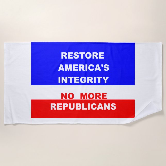 TOALLA DE PLAYA RESTORE (Anverso)