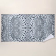 Resumen Espiral gris claro Fractal