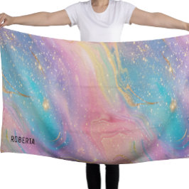 Toalla De Playa Resumen Purpurina Pastel patrón sin soldadura