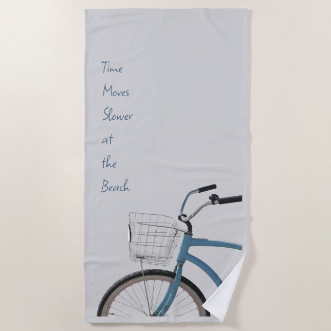 Toalla De Playa Rhode Island Coastal Cruiser Bike Beach Towel (Anverso)