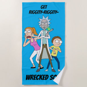 Toalla De Playa RICK AND MORTY™   Rick, Morty y Summer